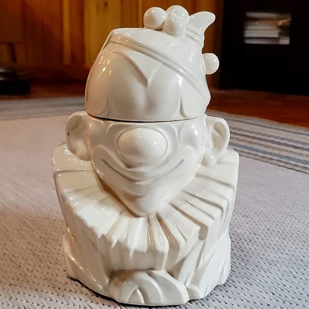 1950's McCoy Ceramic Clown Cookie Jar